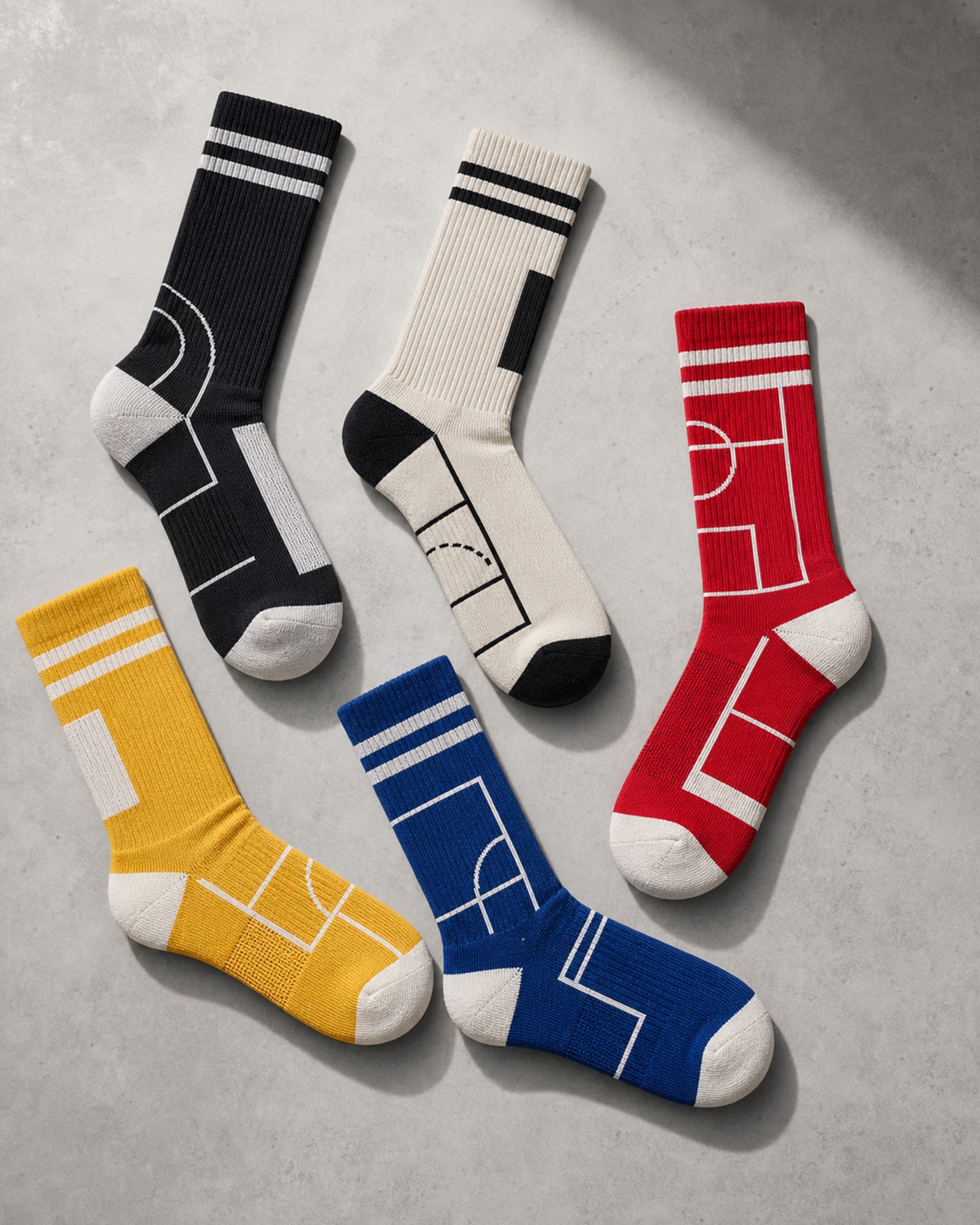 Basketball crew socks